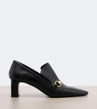 Gucci Galleria Horsebit leather loafer pumps