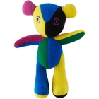 The Elder Statesman Multicolor Small Teddy Bear