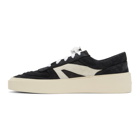 Fear of God Black and Grey Skate Low Suede Sneakers