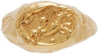 Alighieri Gold 'The Capricorn' Signet Ring