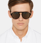 Cartier Eyewear - Aviator-Style Tortoiseshell Acetate and Gold-Tone Sunglasses - Brown