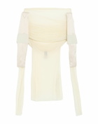 Rick Owens Mens T-shirt Cream