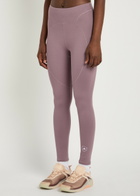 Adidas X Stella Mccartney 7/8 Stretch-jersey Cropped Leggings Purple