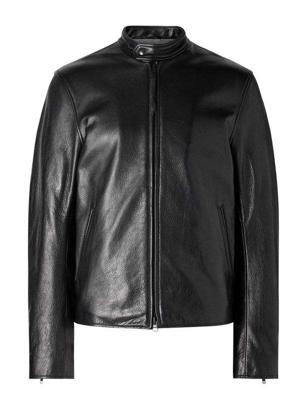 Photo: Golden Bear - The Vista Leather Jacket - Black