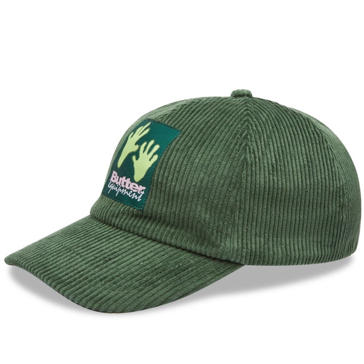 Photo: Butter Goods Men's Cord Cap in Forest