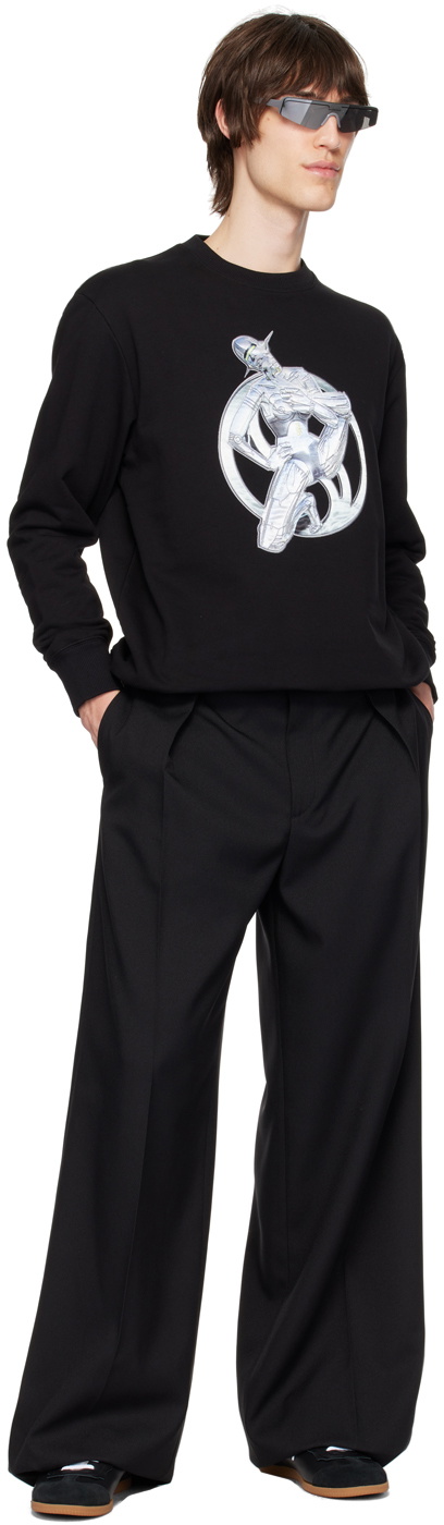 Stella McCartney Black Patch Sweatshirt