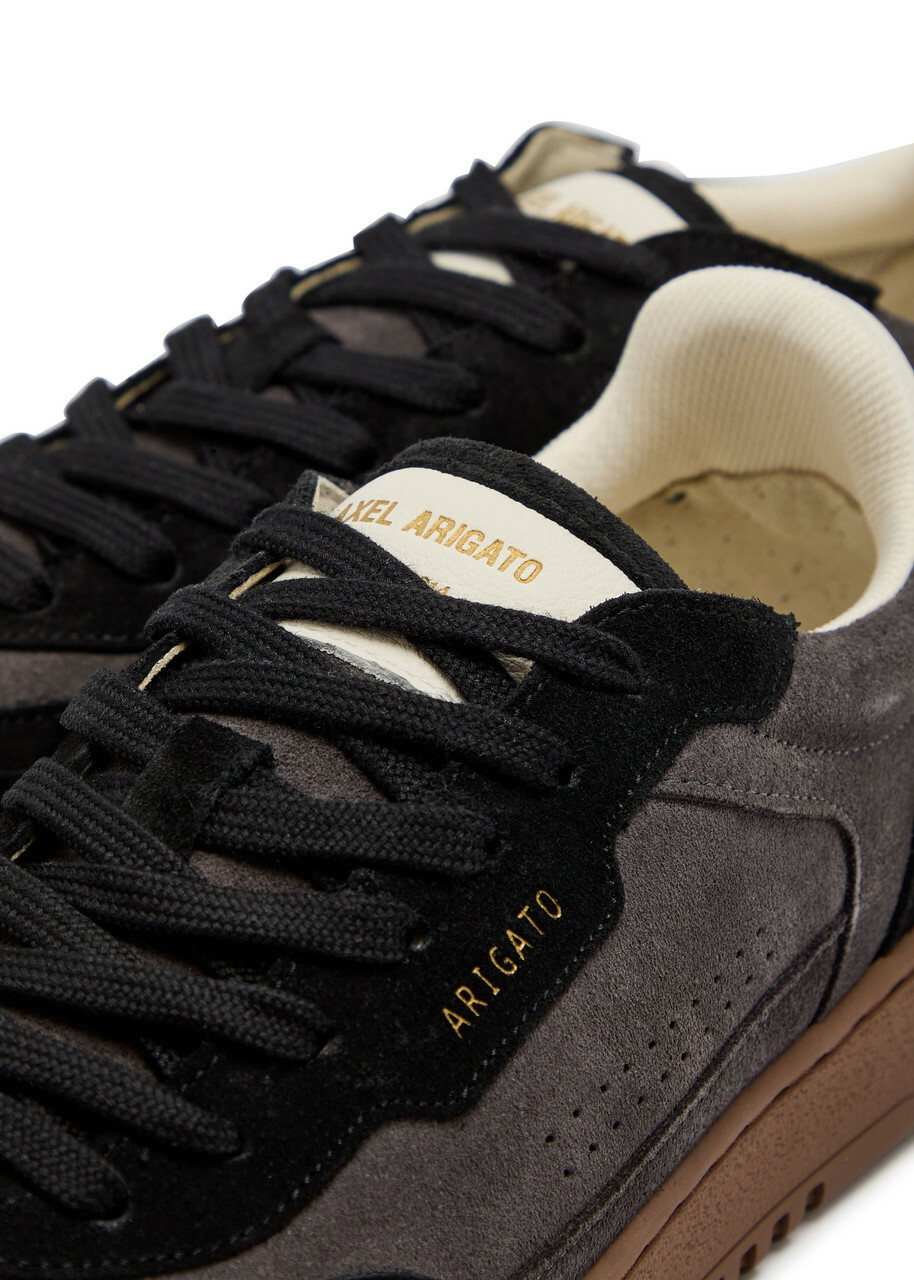 Axel Arigato Dice T-toe Panelled Suede Sneakers Black