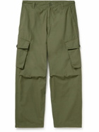 Carhartt WIP - Unity Straight-Leg Enzyme-Washed Cotton-Twill Cargo Trousers - Green