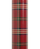Brooks Brothers Men's Tartan Wrapping Paper Shoes | Red