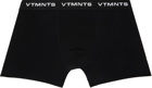 VTMNTS Black Woven Boxers