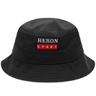 Heron Preston Men's Heron Sport Bucket Hat in Black