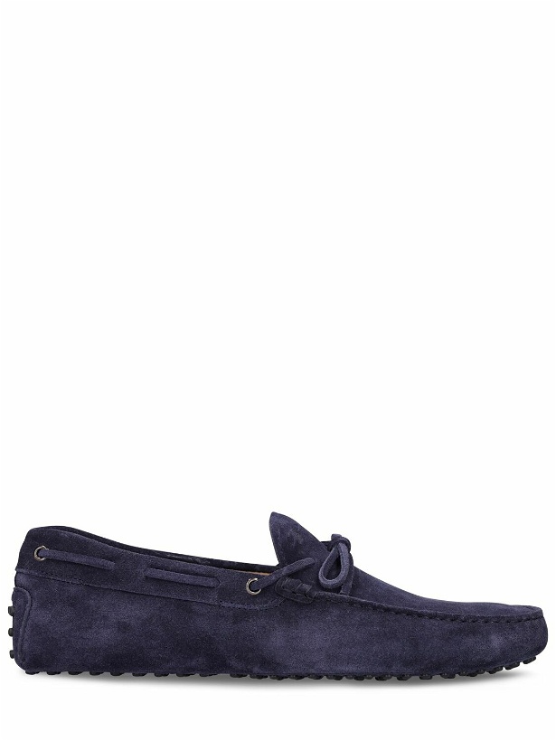 Photo: TOD'S - New Laccetto Suede Loafers