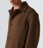 Loro Piana Savile wool coat