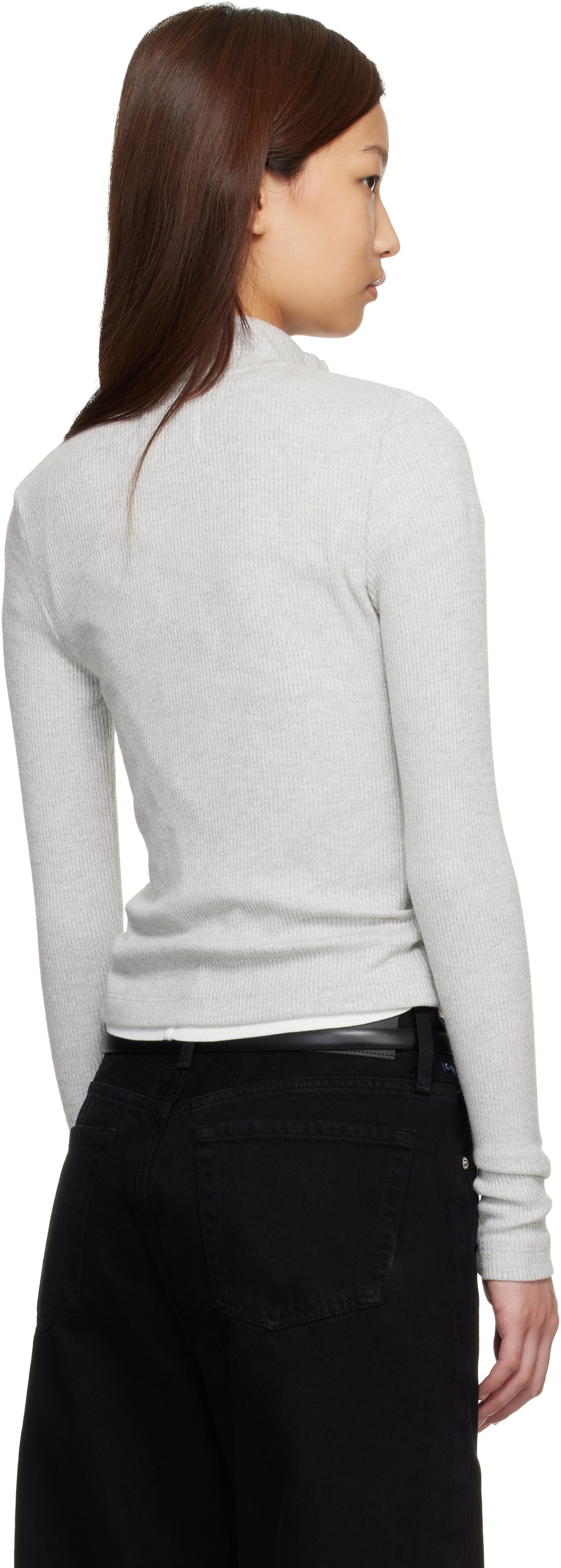Citizens of Humanity Gray Zip Sweater
