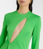 Tom Ford Cutout crêpe jersey gown