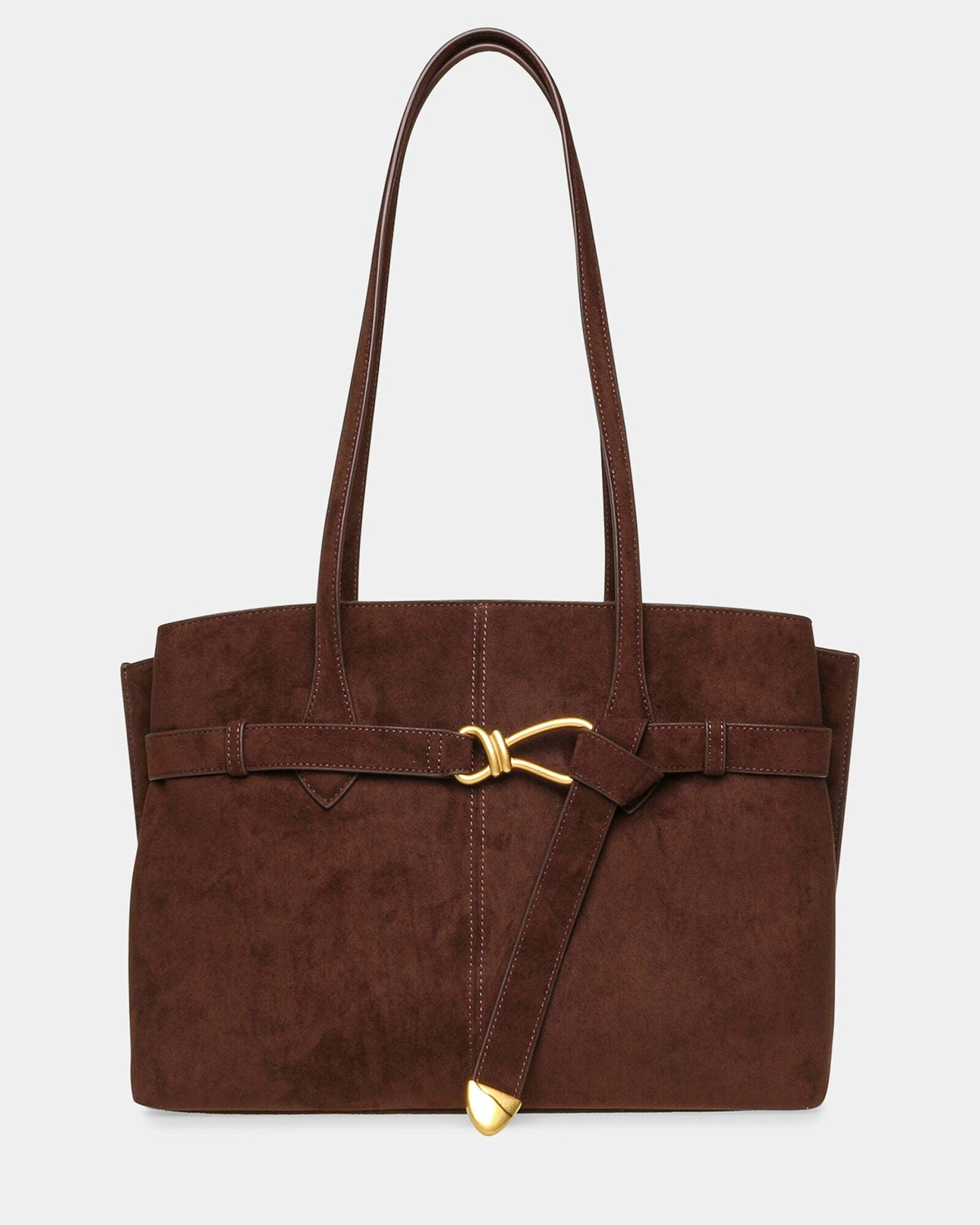 Steve Madden Bjanis Bag in Brown Fabric