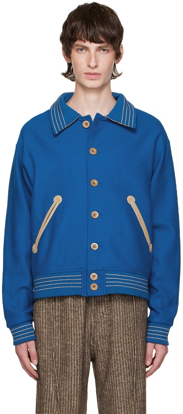 Photo: Andersson Bell Blue 'Sunny' Varsity Jacket