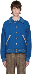 Andersson Bell Blue 'Sunny' Varsity Jacket