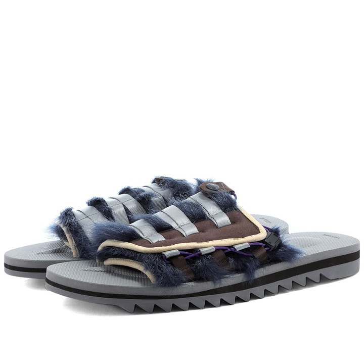 Photo: Suicoke Men's DAO-3AB in Navy/Grey