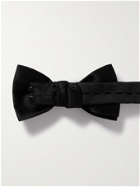 LANVIN - Pre-Tied Silk Bow Tie - Black
