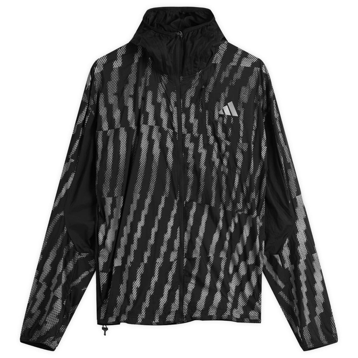 Photo: Adidas Women's Adi365 Running Reflective Jacket in Black/Reflective Silver