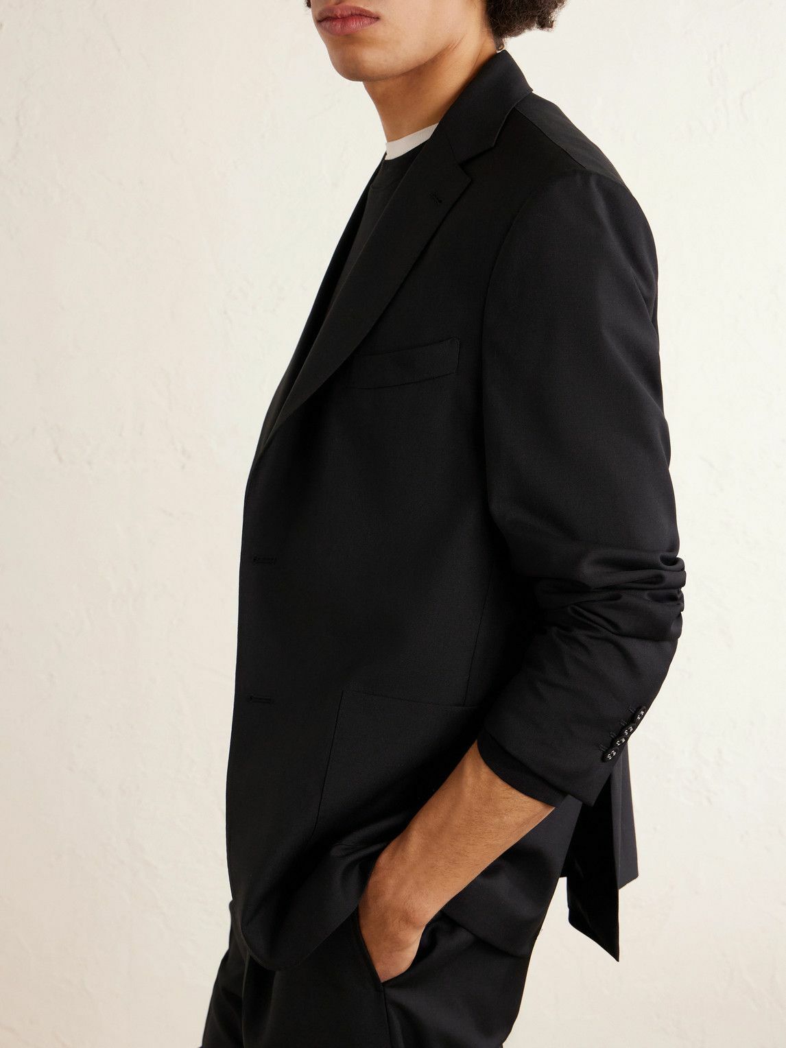 Officine Générale - Arthus Wool Suit Jacket - Black