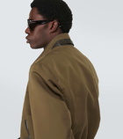 Tom Ford Cotton and silk bomber jacket