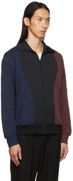 Comme des Garçons Homme Deux Multicolor Panelled Zip-Up