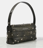 Acne Studios Musubi studded leather shoulder bag