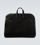 Brioni Leather-trimmed garment bag
