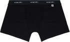 AMIRI Two-Pack Black Cotton Briefs