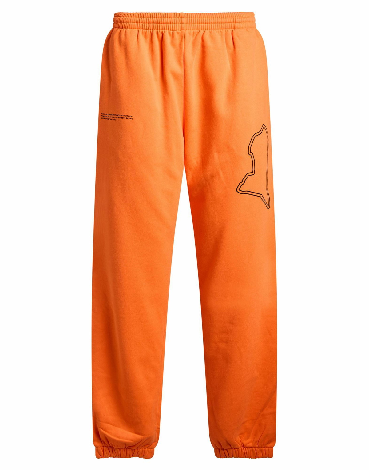 Pangaia Womens Pants in Orange