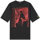 Raf Simons Men's Oversized Solemn X T-Shirt in Black