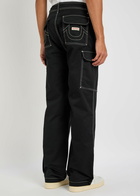 True Religion Straight-leg Twill Cargo Trousers Black