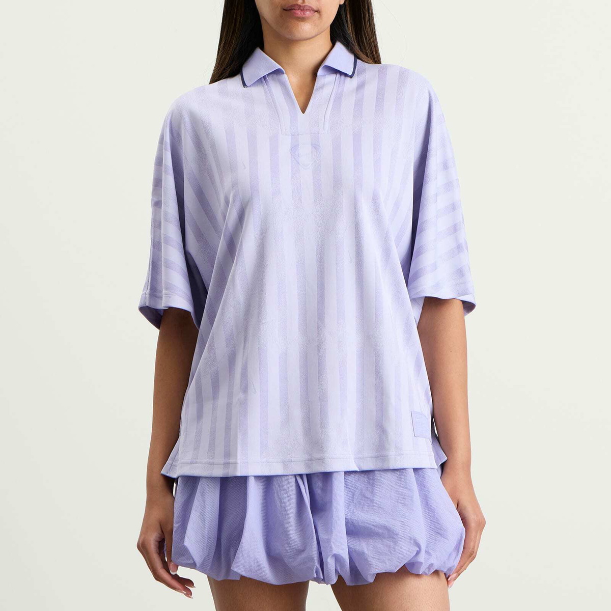 Nike Women's Jersey Top in Lilac Ice
