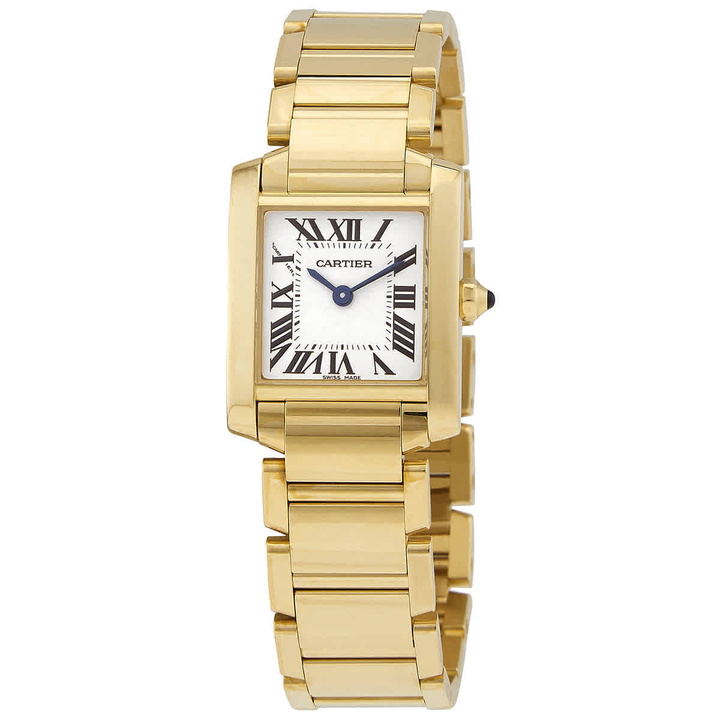 Photo: Cartier Tank Franaise Small 18kt Yellow Gold Quartz Ladies Watch WGTA0031