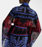 Johanna Ortiz Printed beach cover-up