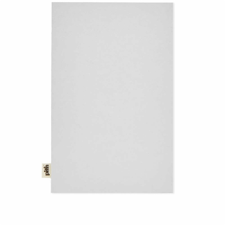 Photo: Pith Yuzu Flex Plain Notebook - Medium in Soft Grey