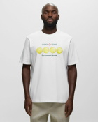 Casablanca Casa Sport Tennis Balls Printed T Shirt White - Mens - Shortsleeves