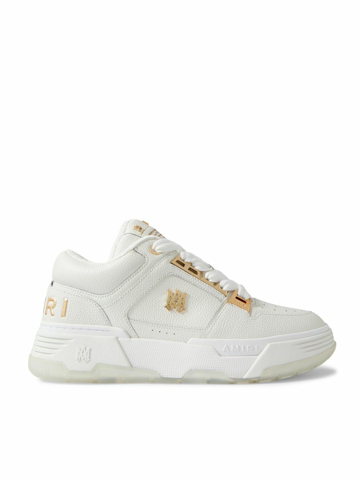 【AMIRI】Bone ランニングスニーカー シューレース SchaferandweinerShops Kiribati - 'Bone Runner' sneakers