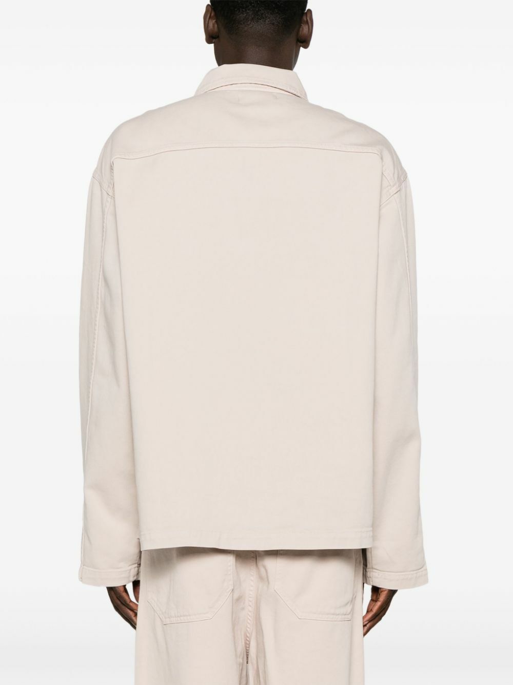 The Frankie Shop Neutral Ray Cotton Polo Shirt