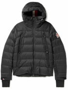 Moncler Grenoble - Camurac Logo-Appliquéd Quilted Hooded Down Ski Jacket - Black