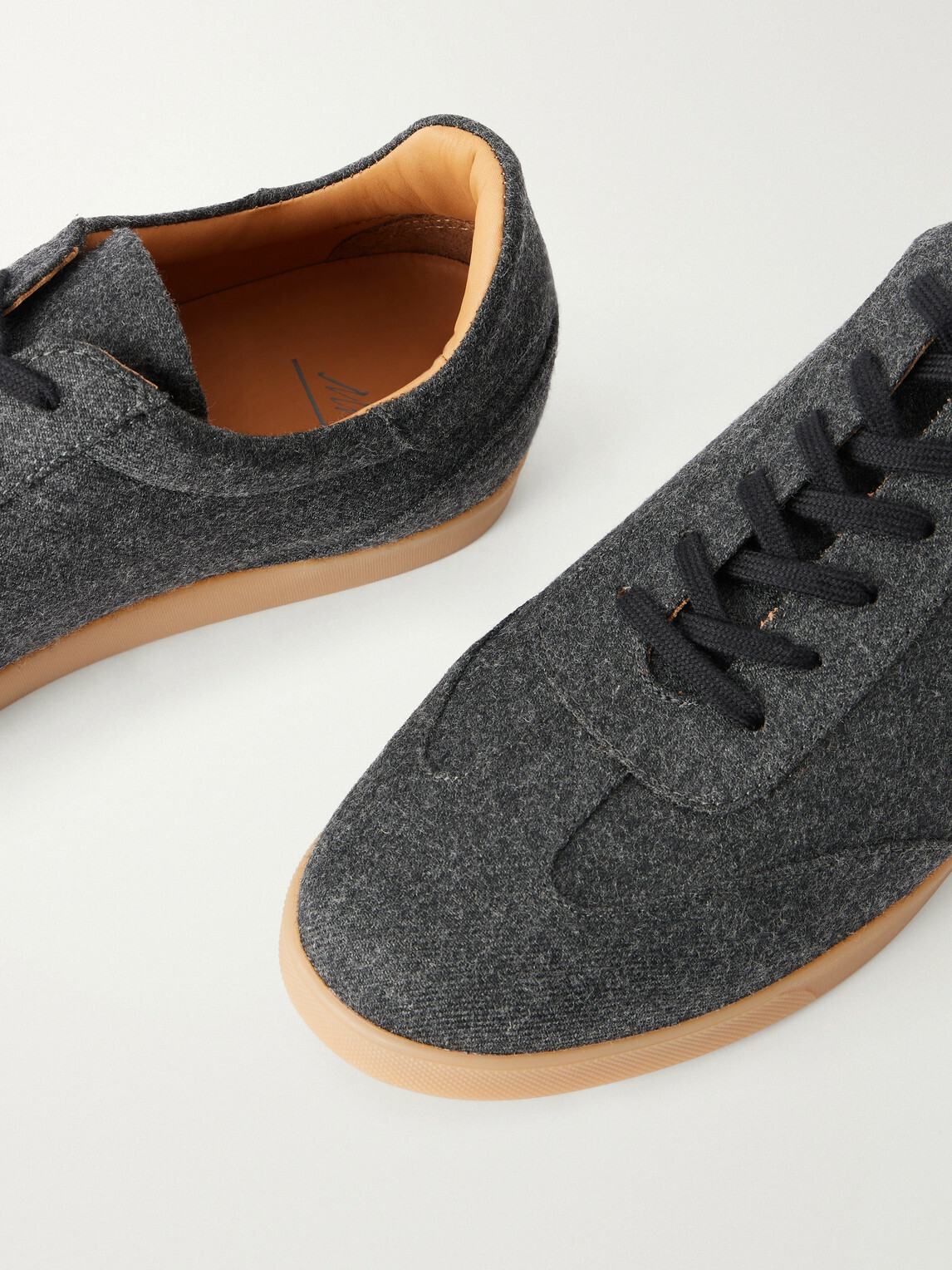 Mr P. - Wool Sneakers - Gray