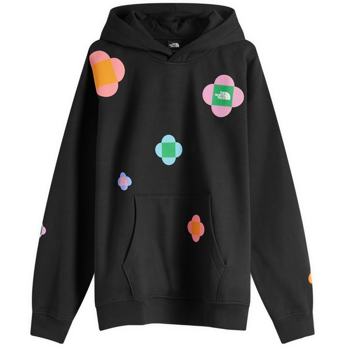 Photo: The North Face NSE x Yinka Ilori Blossom Hoodie in Tnf Black