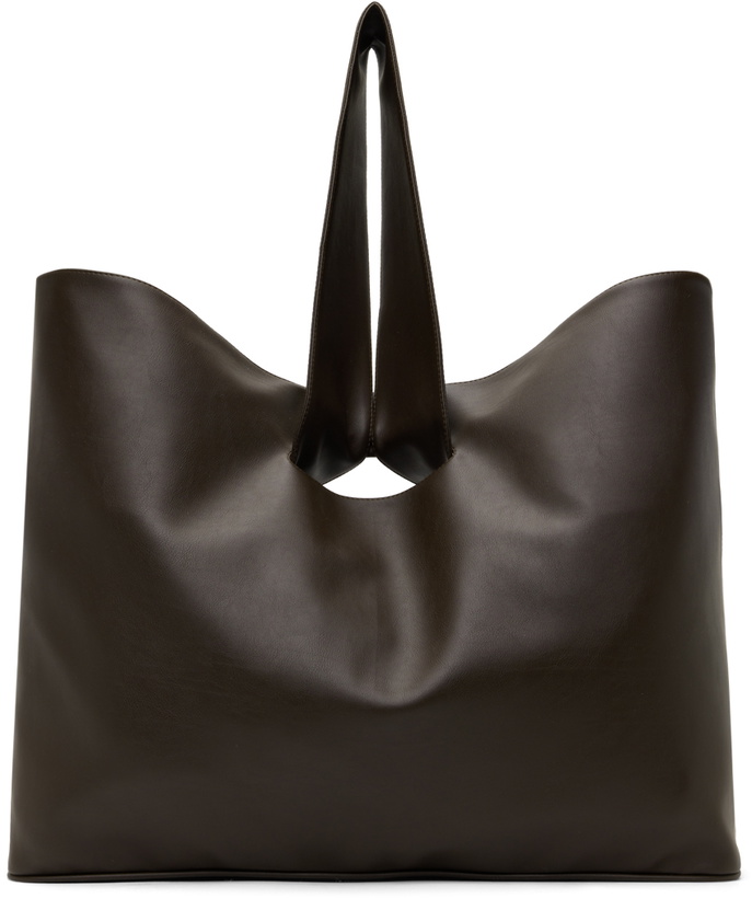 Photo: Situationist Brown Pull-Through Tote