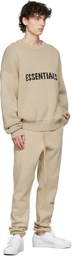Essentials SSENSE Exclusive Beige Knit Pullover Sweater