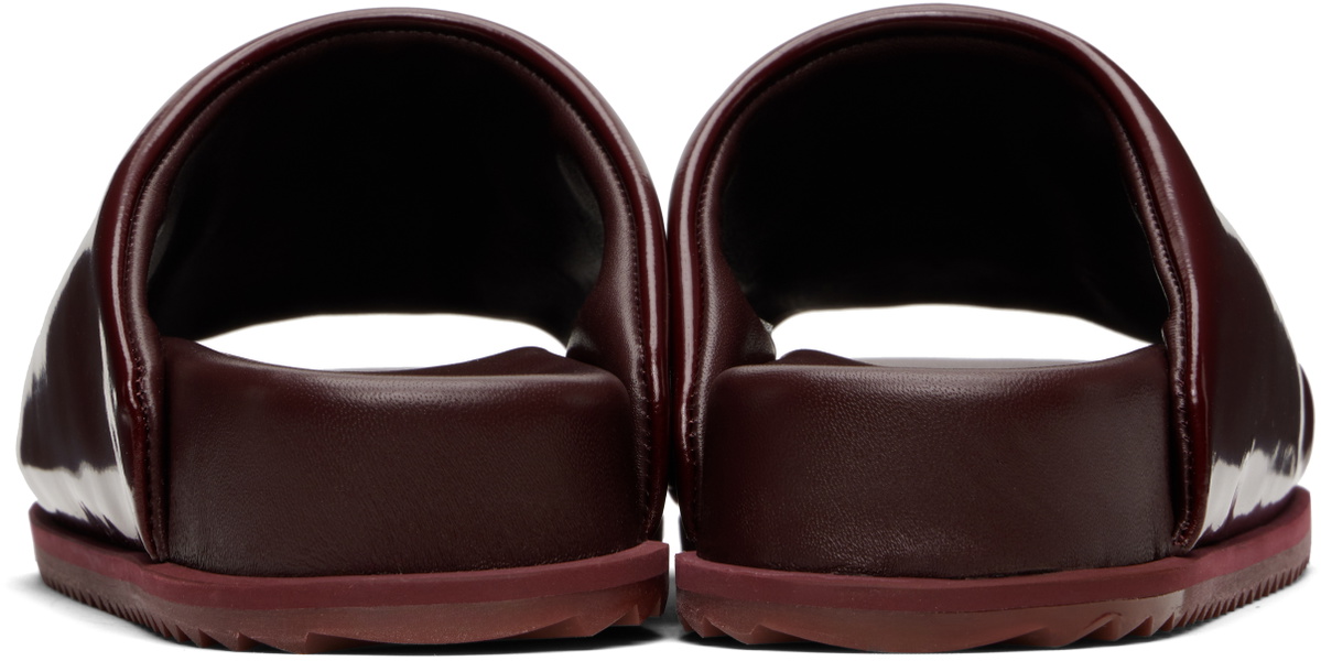 YUME YUME Burgundy Finn Slides