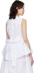 Cecilie Bahnsen White CBea Top