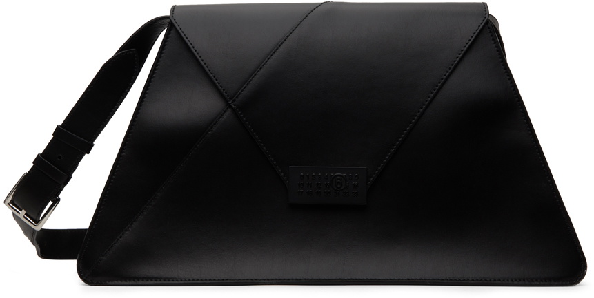 MM6 Maison Margiela Black Large Numeric Bag MM6 Maison Margiela