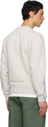Kenzo Gray Kenzo Paris 'KENZO Wild Tiger' Embroidered Sweatshirt